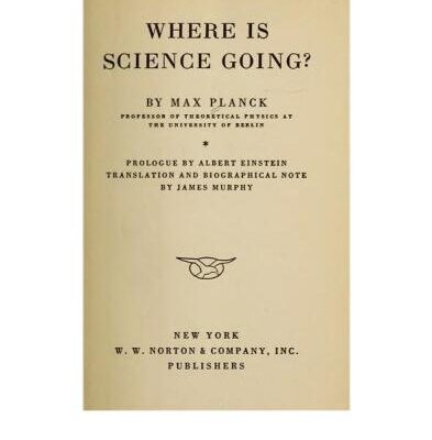 خرید و دانلود نسخه کامل کتاب Where Is Science Going?