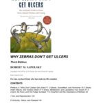 خرید و دانلود نسخه کامل کتاب Why Zebras Don’t Get Ulcers: An Updated Guide To Stress, Stress Related Diseases, and Coping, 3rd Edition