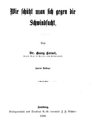 خرید و دانلود نسخه کامل کتاب Wie schützt man sich gegen die Schwindsucht