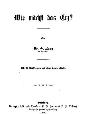 خرید و دانلود نسخه کامل کتاب Wie wächst das Erz?