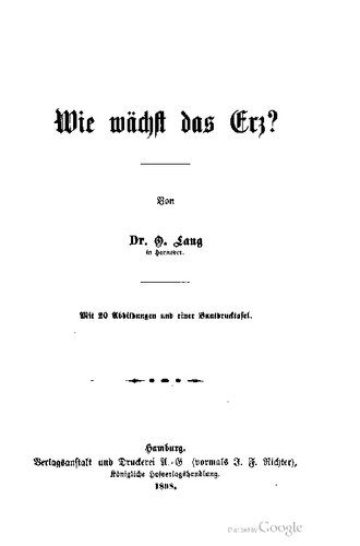 خرید و دانلود نسخه کامل کتاب Wie wächst das Erz?_68c1dd60647dc.jpeg خرید و دانلود نسخه کامل کتاب Wie wächst das Erz?