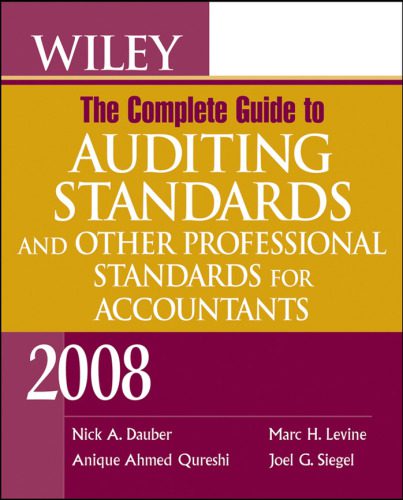 خرید و دانلود نسخه کامل کتاب Wiley The Complete Guide to Auditing Standards, and Other Professional Standards for Accountants 2008_68b6020baa966.jpeg خرید و دانلود نسخه کامل کتاب Wiley The Complete Guide to Auditing Standards, and Other Professional Standards for Accountants 2008