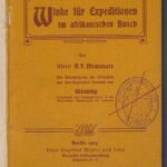 خرید و دانلود نسخه کامل کتاب Winke für Expeditionen im afrikanischen Busch