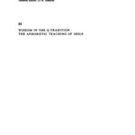 خرید و دانلود نسخه کامل کتاب Wisdom in the Q-Tradition: The Aphoristic Teaching of Jesus (Society for New Testament Studies Monograph Series)