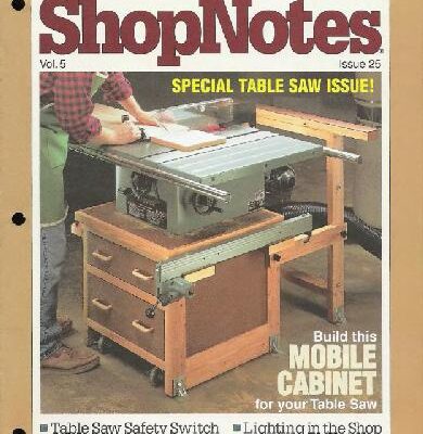 خرید و دانلود نسخه کامل کتاب Woodworking Shopnotes 025 – Special Table Saw Issue
