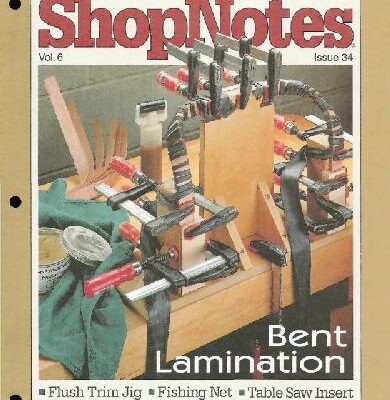 خرید و دانلود نسخه کامل کتاب Woodworking Shopnotes 034 – Bent Lamination