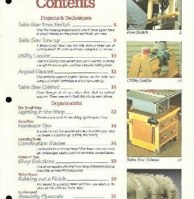 خرید و دانلود نسخه کامل کتاب Woodworking Shopnotes Contents Issues 25 To 48