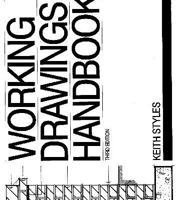 خرید و دانلود نسخه کامل کتاب Working Drawings Handbook