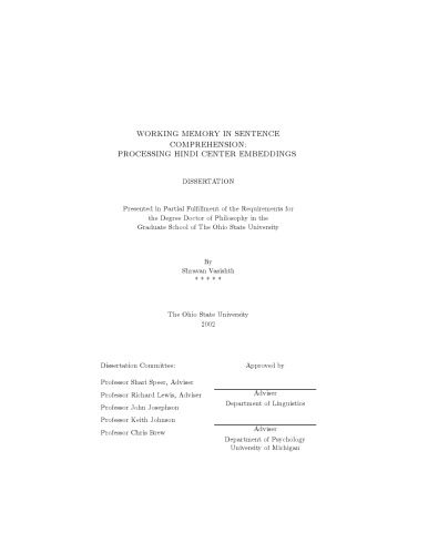 خرید و دانلود نسخه کامل کتاب Working Memory in Sentence Comprehension: Processing Hindi Center Embeddings_68b4e2597fcfa.jpeg خرید و دانلود نسخه کامل کتاب Working Memory in Sentence Comprehension: Processing Hindi Center Embeddings