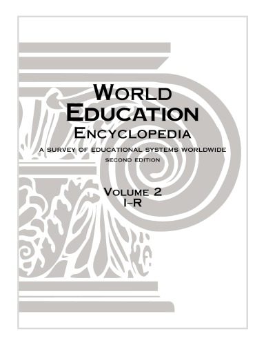 خرید و دانلود نسخه کامل کتاب World Education Encyclopedia: a survey of educational systems worldwide, Volume 2: I-R (2nd edition)_68cf72644dd62.jpeg خرید و دانلود نسخه کامل کتاب World Education Encyclopedia: a survey of educational systems worldwide, Volume 2: I-R (2nd edition)
