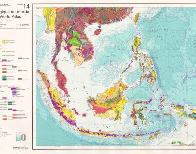 خرید و دانلود نسخه کامل کتاب World Geologic Atlas. Sheet 14 (Indonesia)