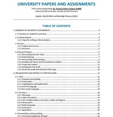 خرید و دانلود نسخه کامل کتاب Writing and Style Guide for University Papers and Assignments