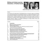 خرید و دانلود نسخه کامل کتاب Writing and Using Learning Outcomes: a Practical Guide