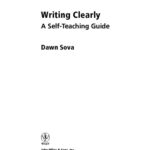 خرید و دانلود نسخه کامل کتاب Writing Clearly: A Self-Teaching Guide