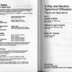 خرید و دانلود نسخه کامل کتاب X-ray and neutron dynamic diffraction