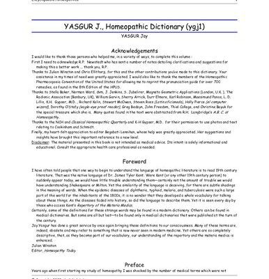 خرید و دانلود نسخه کامل کتاب Yasgur’s Homeopathic Dictionary, and Holistic Health Reference