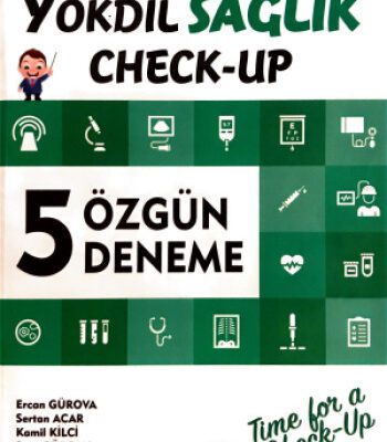 خرید و دانلود نسخه کامل کتاب Yökdil Sağlık Check Up 5 Özgün Deneme