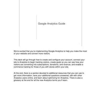 خرید و دانلود نسخه کامل کتاب Your Guide to Google Analytics