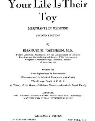 خرید و دانلود نسخه کامل کتاب Your Life is Their Toy: Merchants in Medicine