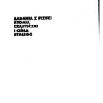 خرید و دانلود نسخه کامل کتاب Zadania z fizyki atomu, cząsteczki i ciała stałego