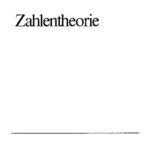 خرید و دانلود نسخه کامل کتاب Zahlentheorie: Eine Einführung