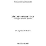 خرید و دانلود نسخه کامل کتاب Základy marketingu