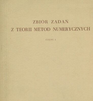 خرید و دانلود نسخه کامل کتاب Zbiór zadań z teorii metod numerycznych