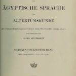 خرید و دانلود نسخه کامل کتاب Zeitschrift für Ägyptische Sprache und Altertumskunde