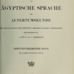 خرید و دانلود نسخه کامل کتاب Zeitschrift für Ägyptische Sprache und Altertumskunde