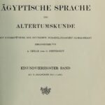 خرید و دانلود نسخه کامل کتاب Zeitschrift für Ägyptische Sprache und Altertumskunde