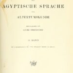 خرید و دانلود نسخه کامل کتاب Zeitschrift für Ägyptische Sprache und Altertumskunde