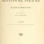 خرید و دانلود نسخه کامل کتاب Zeitschrift für Ägyptische Sprache und Altertumskunde