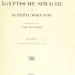 خرید و دانلود نسخه کامل کتاب Zeitschrift für Ägyptische Sprache und Altertumskunde
