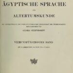 خرید و دانلود نسخه کامل کتاب Zeitschrift für Ägyptische Sprache und Altertumskunde