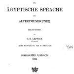 خرید و دانلود نسخه کامل کتاب Zeitschrift für Ägyptische Sprache und Altertumskunde