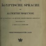 خرید و دانلود نسخه کامل کتاب Zeitschrift für Ägyptische Sprache und Altertumskunde