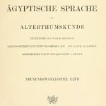 خرید و دانلود نسخه کامل کتاب Zeitschrift für Ägyptische Sprache und Altertumskunde