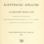 خرید و دانلود نسخه کامل کتاب Zeitschrift für Ägyptische Sprache und Altertumskunde