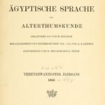 خرید و دانلود نسخه کامل کتاب Zeitschrift für Ägyptische Sprache und Altertumskunde