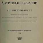 خرید و دانلود نسخه کامل کتاب Zeitschrift für Ägyptische Sprache und Altertumskunde