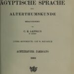 خرید و دانلود نسخه کامل کتاب Zeitschrift für Ägyptische Sprache und Altertumskunde