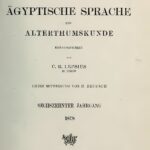خرید و دانلود نسخه کامل کتاب Zeitschrift für Ägyptische Sprache und Altertumskunde
