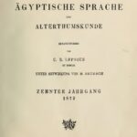 خرید و دانلود نسخه کامل کتاب Zeitschrift für Ägyptische Sprache und Altertumskunde