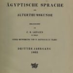 خرید و دانلود نسخه کامل کتاب Zeitschrift für Ägyptische Sprache und Altertumskunde