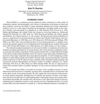 خرید و دانلود نسخه کامل کتاب Zircon and Zircon-Group Minerals