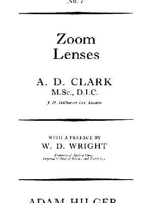 خرید و دانلود نسخه کامل کتاب Zoom lenses