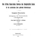 خرید و دانلود نسخه کامل کتاب Zu dem dritten Gauss’schen Beweise des Reciprozitäts-Satzes für die quadratischen Reste gehörende Untersuchungen