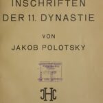 خرید و دانلود نسخه کامل کتاب Zu den Inschriften der 11. Dynastie