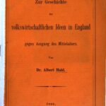 خرید و دانلود نسخه کامل کتاب Zur Geschichte der volkswirtschaftlichen Ideen in England gegen Ausgang des Mittelalters