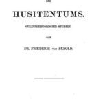 خرید و دانلود نسخه کامل کتاب Zur Geschichte des Husitentums [Hussitentums]. Culturhistorische [Kulturhistorische] Studien
